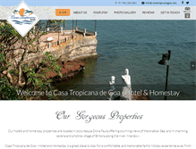 Tablet Screenshot of casatropicanagoa.com